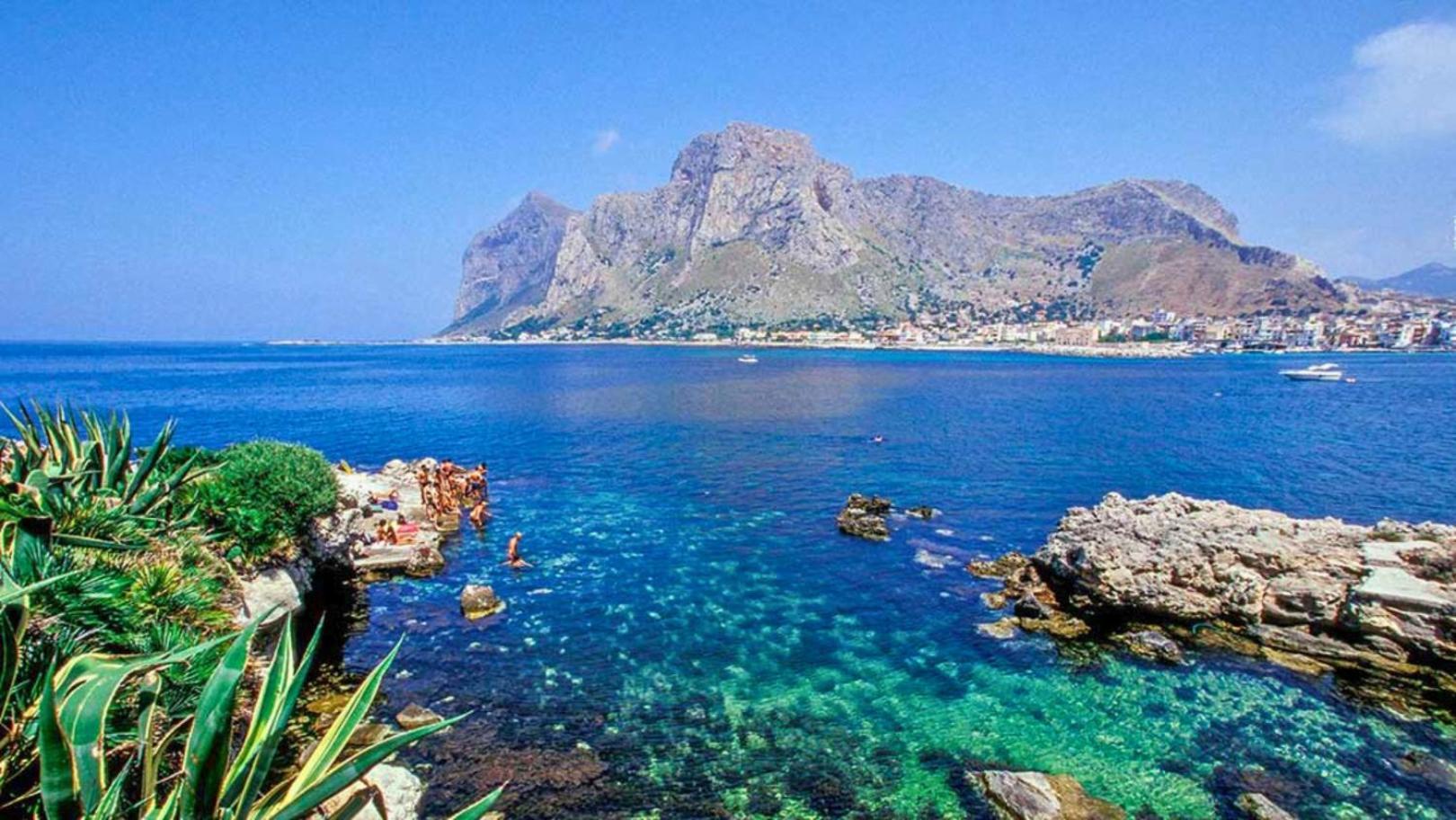 Ferienwohnung - Palermo - Sferracavallo Sul Mare Exterior foto