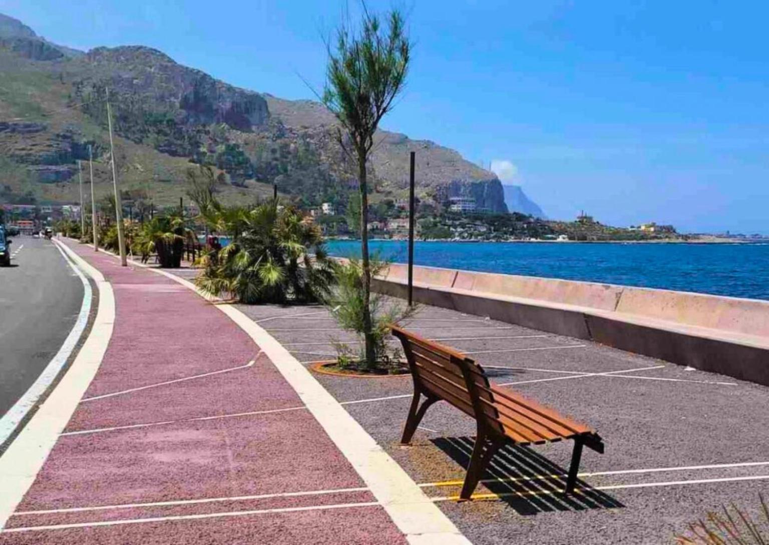 Ferienwohnung - Palermo - Sferracavallo Sul Mare Exterior foto
